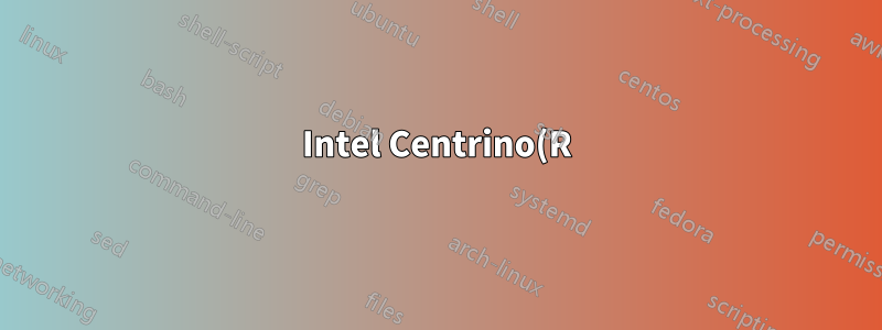 Intel Centrino(R) Advanced N 6205 のパケット インジェクション用ドライバー