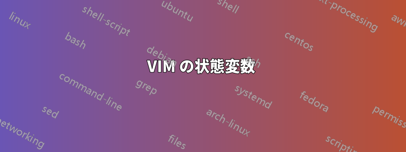 VIM の状態変数