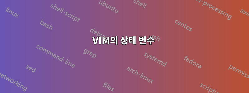 VIM의 상태 변수