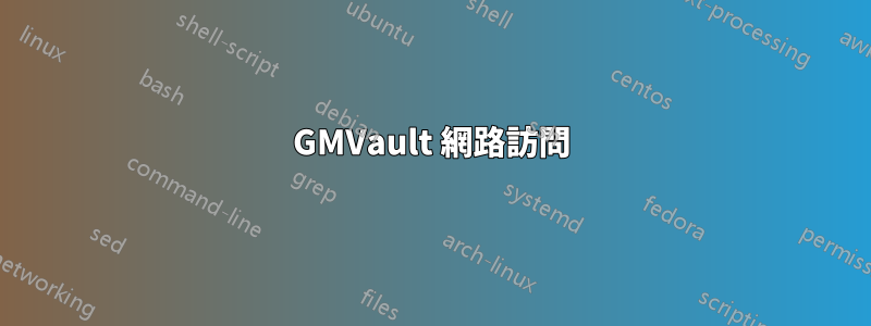 GMVault 網路訪問