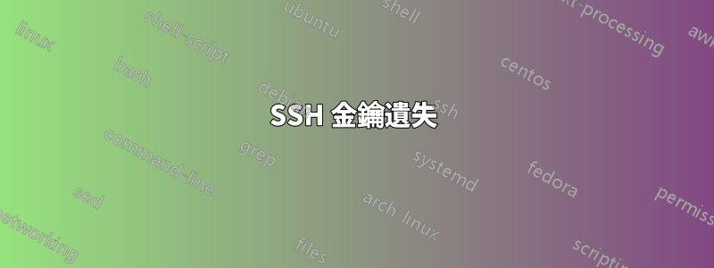 SSH 金鑰遺失