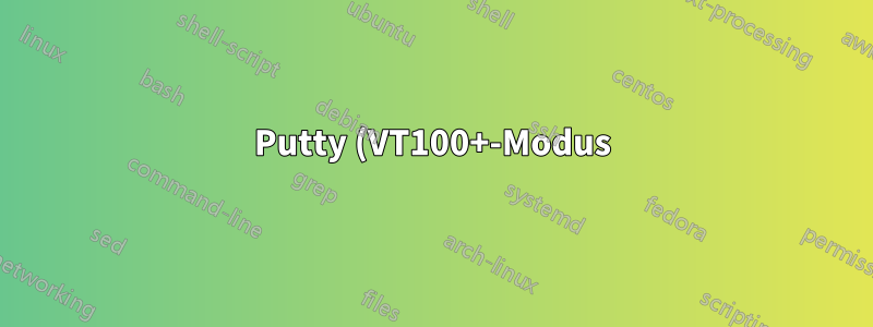 Putty (VT100+-Modus) + Bildschirm + Emacs = kein Nummernblock?