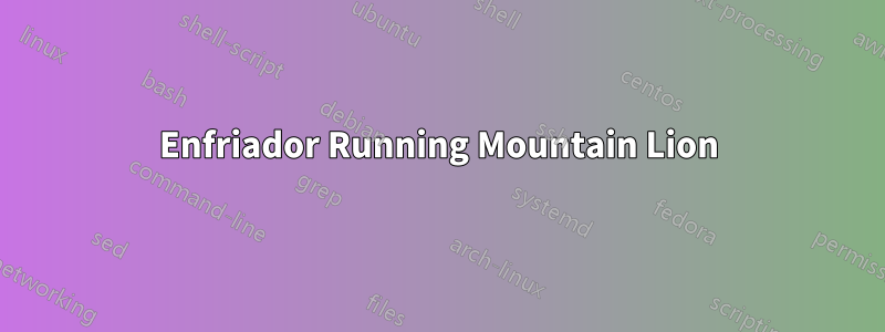 Enfriador Running Mountain Lion