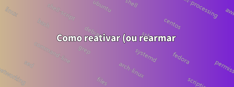 Como reativar (ou rearmar) a chama da página inicial do Firefox