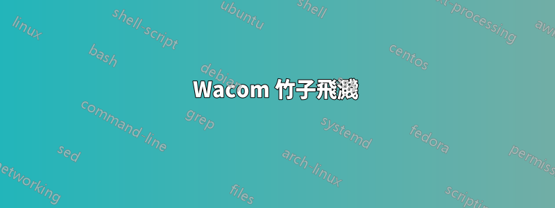 Wacom 竹子飛濺