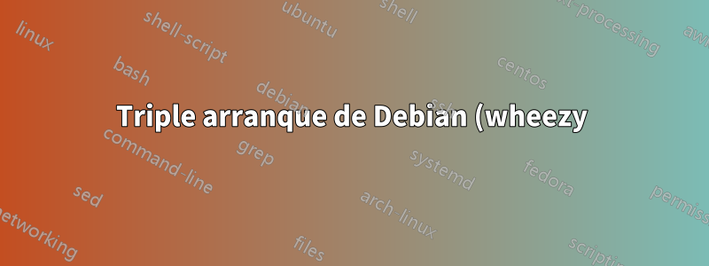 Triple arranque de Debian (wheezy) con Windows 7 y Ubuntu 12.04 LTS