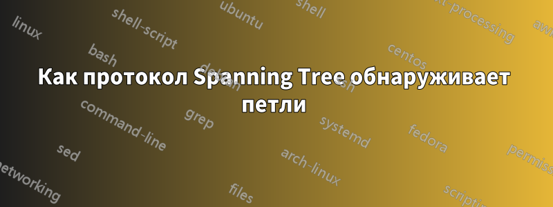 Как протокол Spanning Tree обнаруживает петли