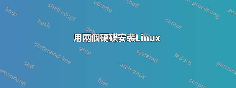 用兩個硬碟安裝Linux