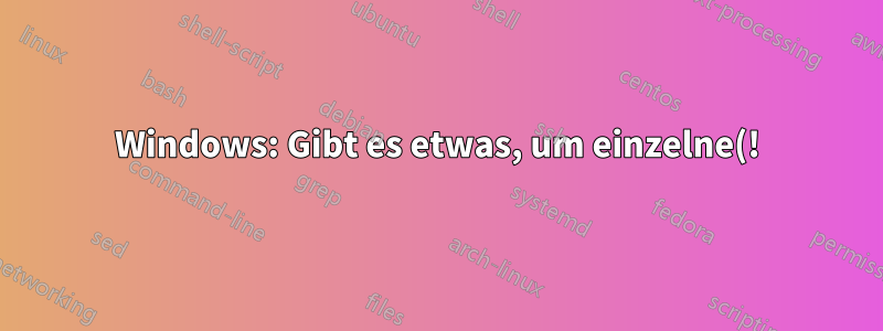 Windows: Gibt es etwas, um einzelne(!) Fenster auf einem Remote-PC anzuzeigen und fernzusteuern?
