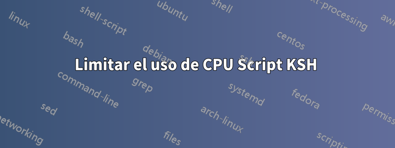 Limitar el uso de CPU Script KSH