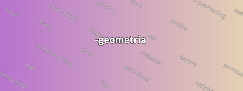 -geometria