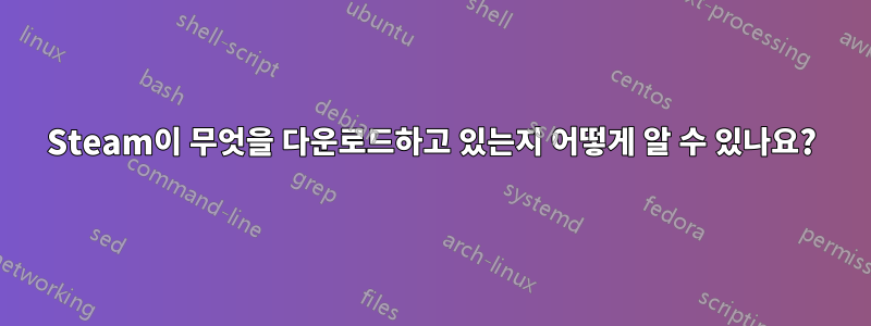 Steam이 무엇을 다운로드하고 있는지 어떻게 알 수 있나요?