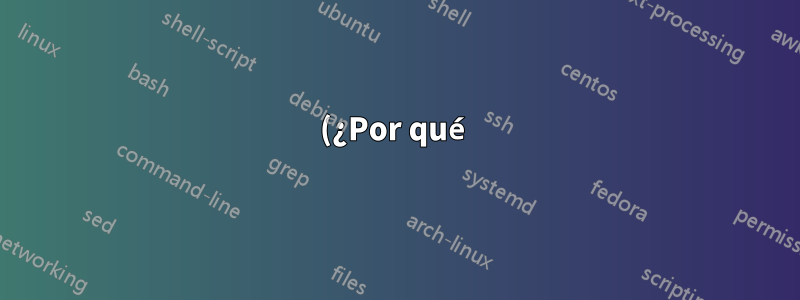 (¿Por qué) Fedora no finaliza correctamente todos los procesos al apagar?