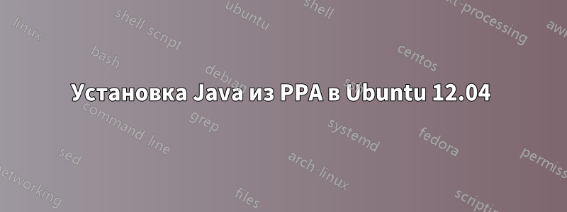 Установка Java из PPA в Ubuntu 12.04