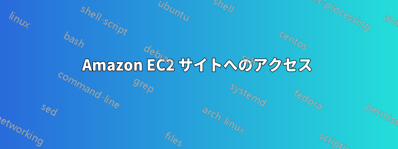 Amazon EC2 サイトへのアクセス