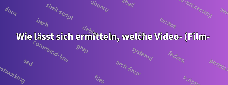 Wie lässt sich ermitteln, welche Video- (Film-)Auflösung eine Grafikkarte wiedergeben kann?