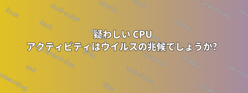 疑わしい CPU アクティビティはウイルスの兆候でしょうか? 