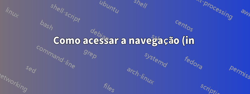 Como acessar a navegação (in)privada/modo anônimo no Metro IE/Firefox/Chrome?