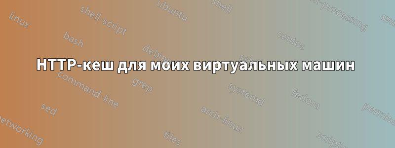 HTTP-кеш для моих виртуальных машин