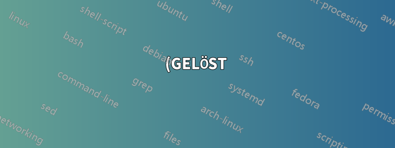 (GELÖST) Kann nicht über die IP auf den Ubuntu-Server zugreifen