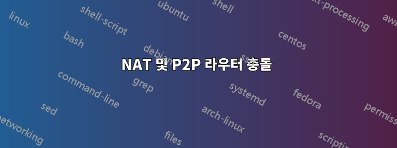 NAT 및 P2P 라우터 충돌