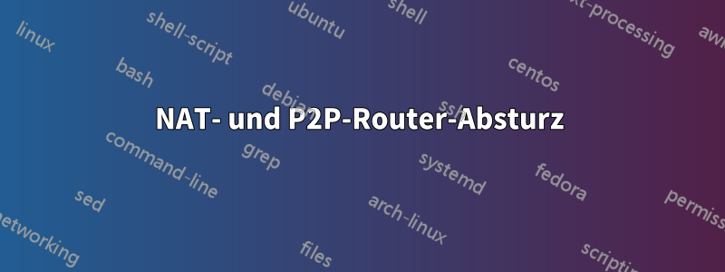 NAT- und P2P-Router-Absturz
