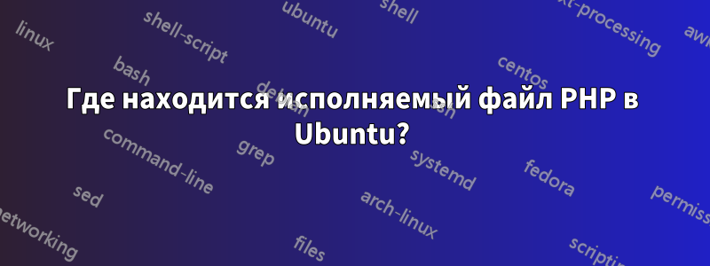Где находится исполняемый файл PHP в Ubuntu?
