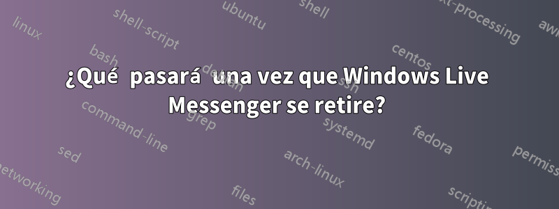 ¿Qué pasará una vez que Windows Live Messenger se retire?