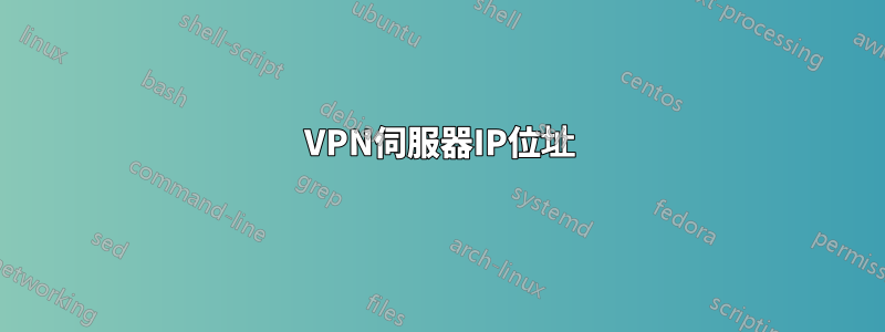 VPN伺服器IP位址