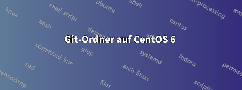 Git-Ordner auf CentOS 6