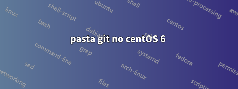 pasta git no centOS 6