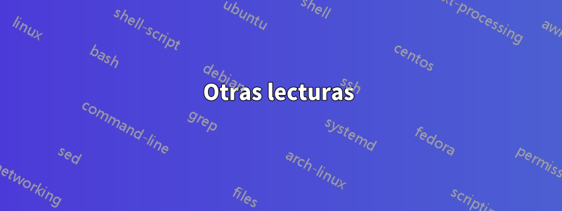 Otras lecturas