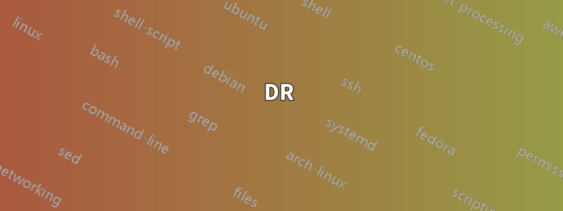 DR