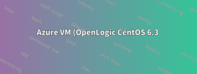 Azure VM (OpenLogic CentOS 6.3): без заголовков ядра