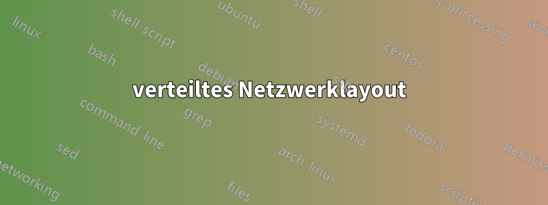 verteiltes Netzwerklayout 