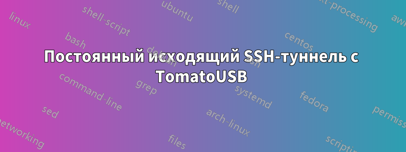 Постоянный исходящий SSH-туннель с TomatoUSB