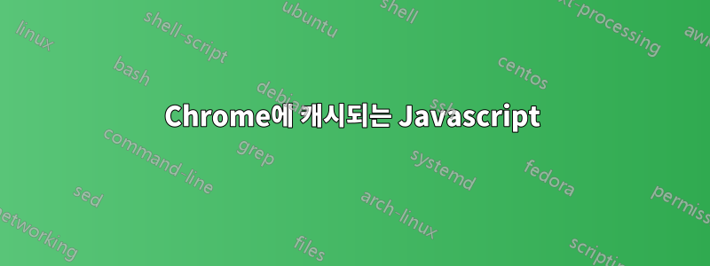 Chrome에 캐시되는 Javascript