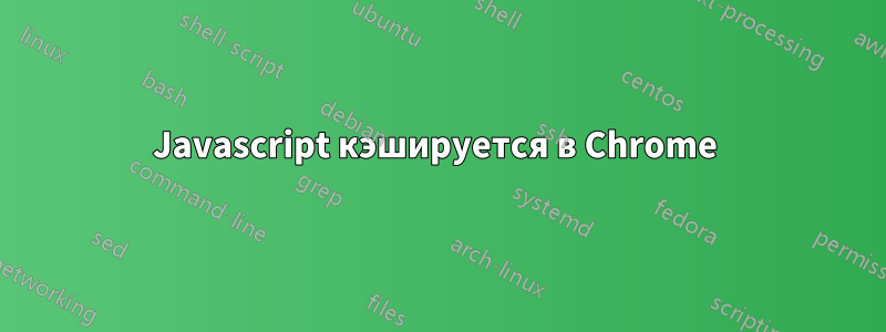 Javascript кэшируется в Chrome 