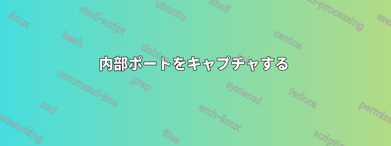 内部ポートをキャプチャする