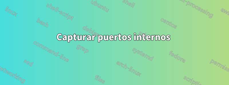 Capturar puertos internos