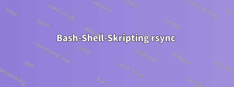 Bash-Shell-Skripting rsync