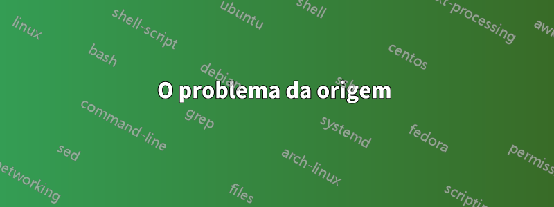 O problema da origem