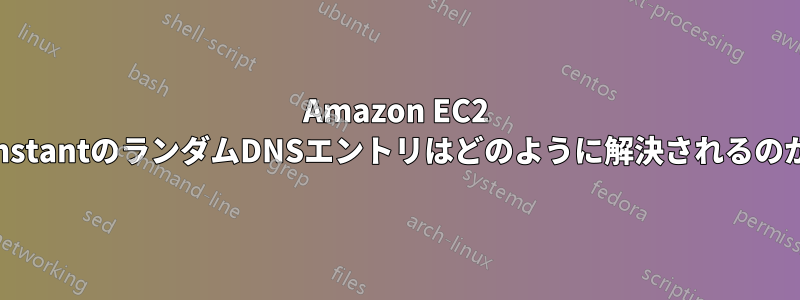 Amazon EC2 InstantのランダムDNSエントリはどのように解決されるのか