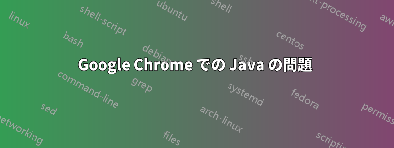 Google Chrome での Java の問題