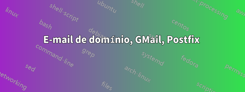 E-mail de domínio, GMail, Postfix