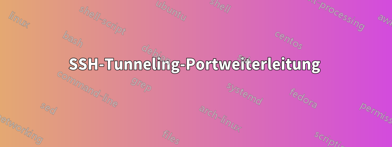 SSH-Tunneling-Portweiterleitung