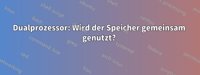 Dualprozessor: Wird der Speicher gemeinsam genutzt?