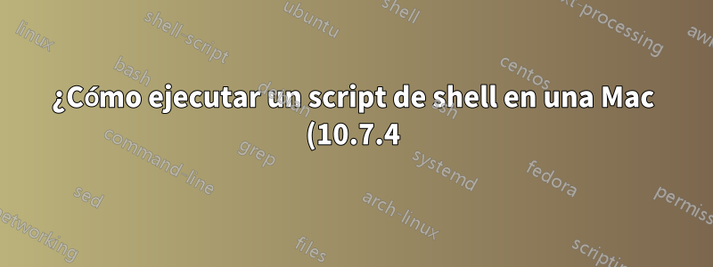 ¿Cómo ejecutar un script de shell en una Mac (10.7.4) para instalar automáticamente las actualizaciones?