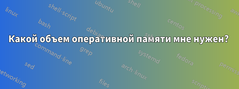 Какой объем оперативной памяти мне нужен?