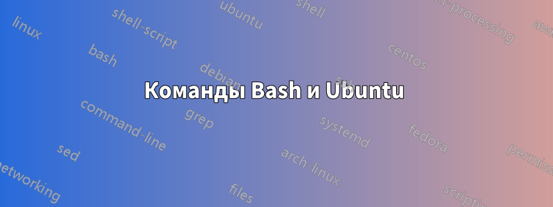 Команды Bash и Ubuntu